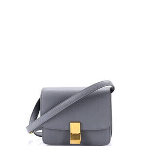 Celine Teen Classic Box Bag Grainy Leather